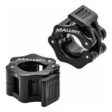 Presilha Pequena Par Barra Anilha Halter Peso Academia Lock