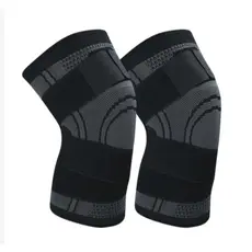 Kit 2 Joelheira Estabilizadora De Compressão 360º - Ortopédica Musculação Esportiva