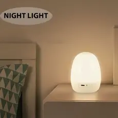 luminaria de mesa LED Com 3 Modos USB recarregável Com Ganchocom luz noturna Decoração Do Quarto