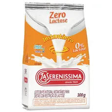 Leite em pó Zero Lactose integral instantâneo La Sereníssima 300g