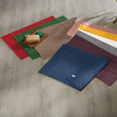 Kit 4 Toalhas de Piso Banheiro Com Antiderrapante Algodão 500 g/m Pezinho Teka