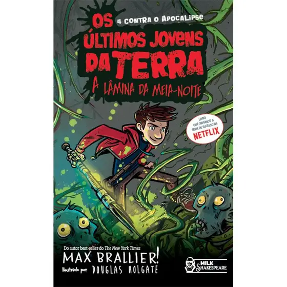 Livro Os últimos Jovens da Terra | A lâmina da meia noite | Max Brallier