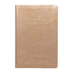 Bíblia De Estudo Joyce Meyer | NVI | Letra Média | Capa Dourada