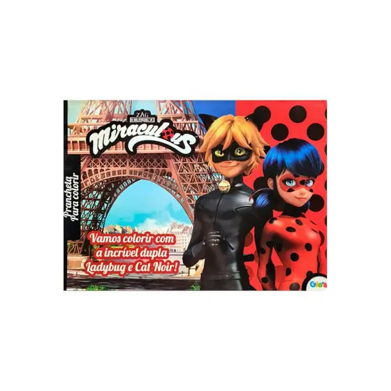 Livro Ladybug | Prancheta para Colorir