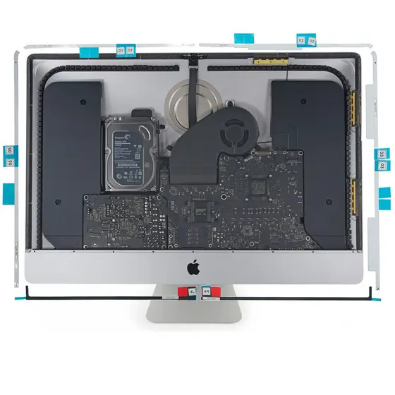 Kit Adesivos para Tela Display iMac A1418 21 Polegadas