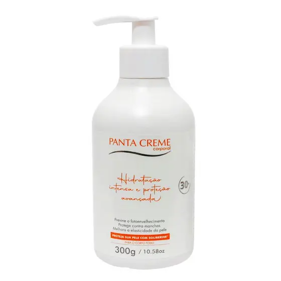 Panta Creme Corporal -  Nutre, previne manchas e o fotoenvelhecimento da pele.