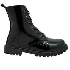 Bota Coturno Infantil Sua Cia Estilo Fashion com Solado Tratorado