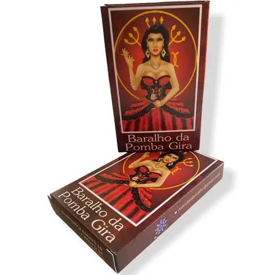 Jogo De Cartas E Baralho Da Pomba Gira 36 Cartas E Manual