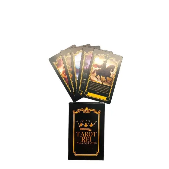 Baralho Tarot Rei Para Iniciantes 36 Cartas Explicativas
