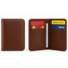 Kit 20 Carteiras Porta Cartões Para Revenda Slim Para CNH Cartões Compacta Brindes