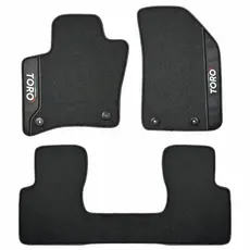 Tapete Fiat Toro Impermeável Tapete Toro Borracha 2016 a 2027 Tapete Toro Volcano Personalizado