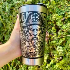 Copo Térmico VASCO LANÇAMENTO Personalização em 360 Graus  473 ML