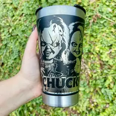 Copo Térmico CHUCKY Personalização em 360 Graus 473 ML Personalizado