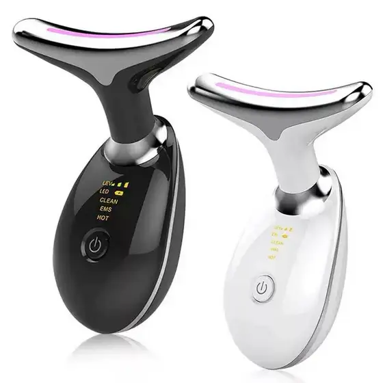 Massageador Golfinho para Tratamento Rejuvenescedor Anti-idade com LED Fototerapia