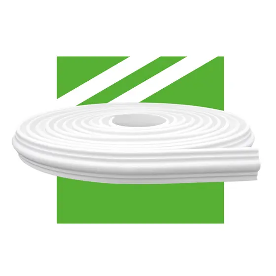 Roda Meio Boiserie de EVA Flexível Autocolante 3,8cm de altura Rm61 | Envio FULL