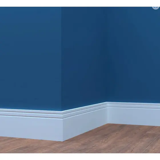 RODAPE DE EVA AUTOCOLANTE BRANCO 15CM 1,0CM RP07 - 3M OUTLET