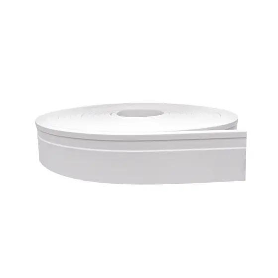 RODAPE DE EVA AUTOCOLANTE BRANCO 7,0CM X 1,5CM RP16 3M OUTLET