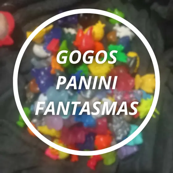 Brinquedos Miniatura Gogos Panini Fantasmas