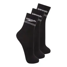 Kit com 3 Pares de Meias Esportiva Cano Médio Speedo 8030