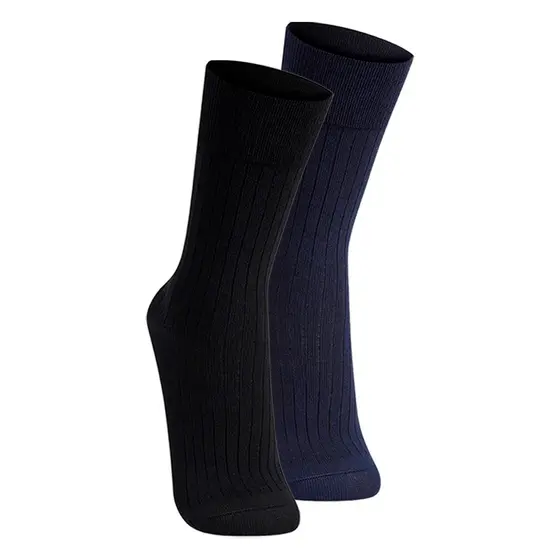 Kit com 2 Pares de Meias Social Lupo 1795-004 Colorido