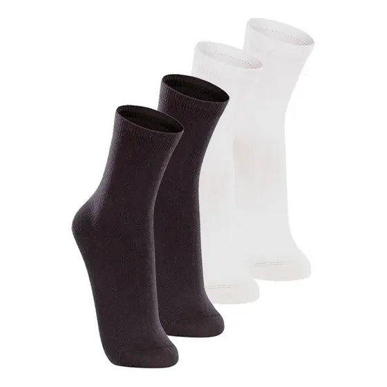 Kit com 4 Pares de Meias Cano Longo Lupo 4575-088 Colorido