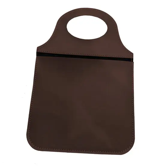 Lixeira Porta Lixo para Carro Elegante Marrom