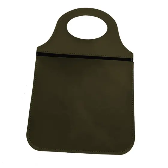 Lixeira Porta Lixo para Carro Elegante Verde Musgo