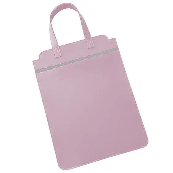 Lixeira Para Carro Couro Sintético Porta Lixo Rosa Clarinho