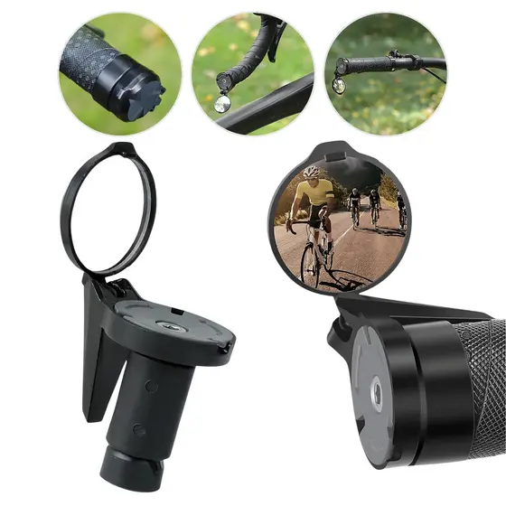 Par Espelho Retrovisor de Bicicleta Bike Mtb Speed Mini Esportivo de Guidão