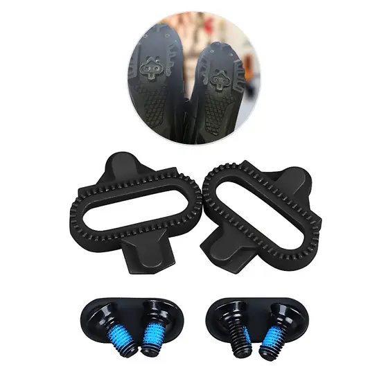 Par Taquinhos Tacos  para Sapatilha Pedal Clip Mtb Bike Padrao SPD GTA