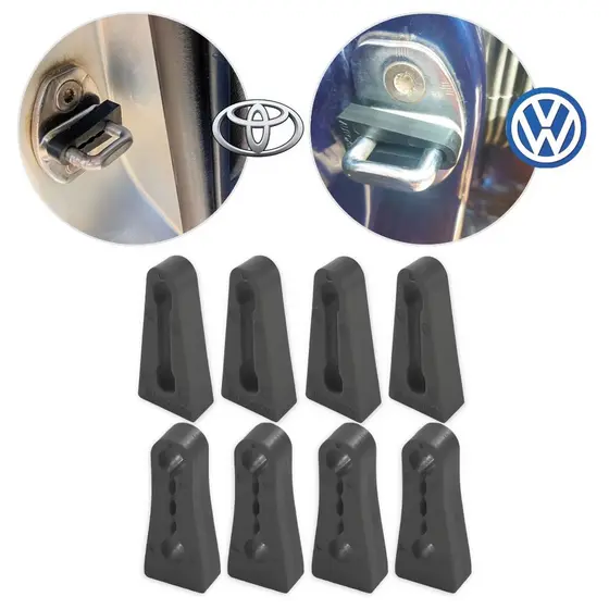 Protetor de Porta Automotivo Para Carro Anti Impacto Veicular Batente Borracha Protetora