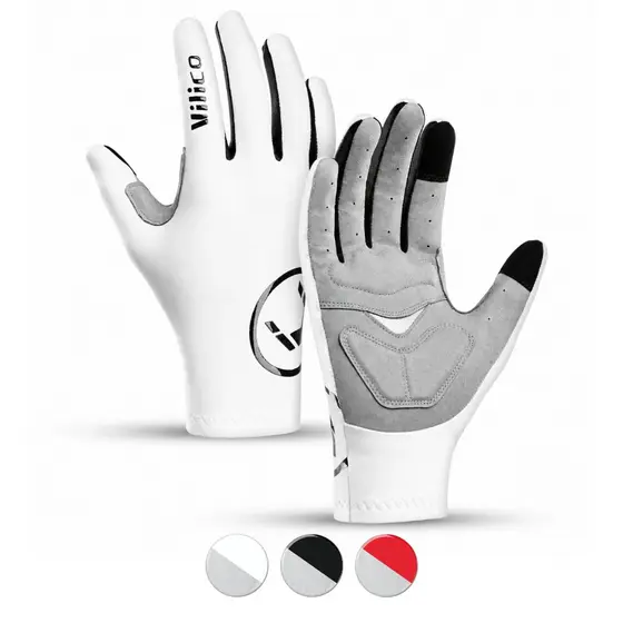 Luvas Para Ciclismo Bike Bicicleta Speed Mtb Gravel Ciclista Luva Dedo Longo Aero c/ Touch
