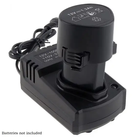 Carregador De Bateria Parafusadeira 12v Universal Para Ferramentas Elétricas