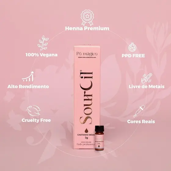 Henna Sourcil Premium 3g
