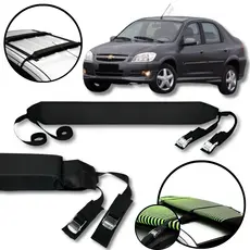 Rack Teto Prancha Surf Carro Com Cinta Chevrolet Celta