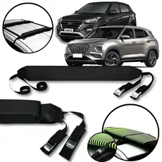 Rack Teto Prancha Surf Carro Com Cinta Hyundai Creta