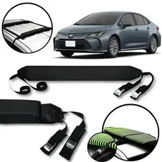 Rack Teto Prancha Surf Carro Com Cinta Toyota Corolla