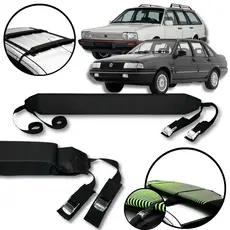 Rack Teto Prancha Surf Carro Com Cinta VW Santana Quantum