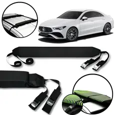 Rack Teto Prancha Surf Carro Com Cinta Mercedes Classe A
