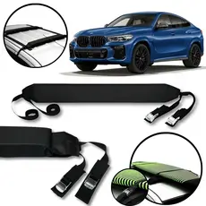 Rack Teto Prancha Surf Carro Com Cinta BMW X6
