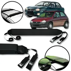 Rack Teto Prancha Surf Carro Com Cinta Chevrolet Corsa