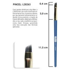 Pincel Lully Makeup L28263 - Pincel para Delinear