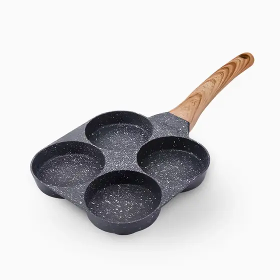 Panela Antiaderente Frigideira 4 Em 1 Para Panquecas e Ovos