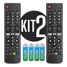 Controle Remoto LG Compatível com todas Tv LG Universal Netflix e Amazon Tv LG 4k AKB 8035
