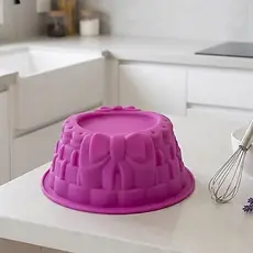 Forma para Bolo molde Pudim Redonda Silicone