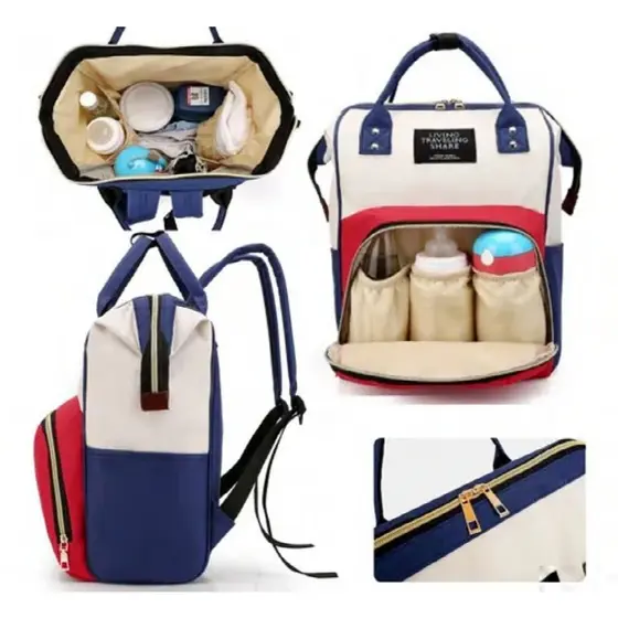 Mochila Maternidade Mamãe Bebê Multifunção Bolsa Costas