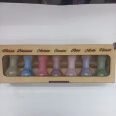 botija com óleo kit 7 unção vaso com oleo estojo com 7 uniões mirra acácia nardo bálsamo aloes rosas canela