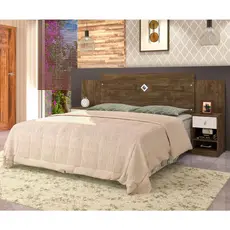 Cabeceira Quarto Casal Lara Regulavel 140 / 160 cm