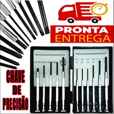 Jogo de mini chaves de fendas de precisão 11 peças