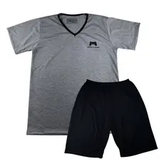 Conjunto Pijama Infantil Masculino Verão Malha Fresca Grappin